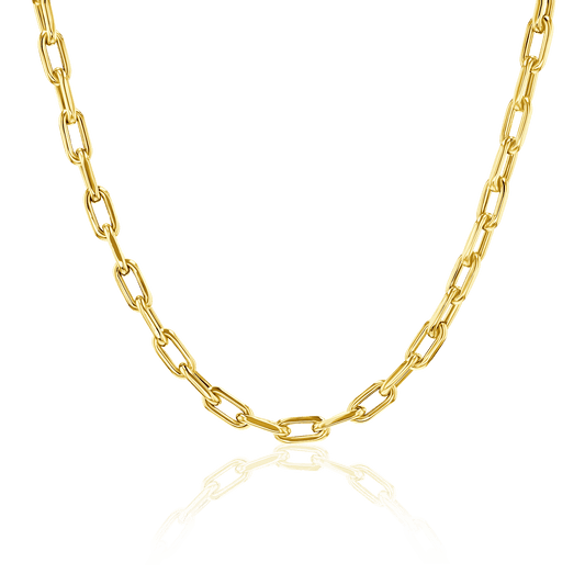 14K Beverly Chain Necklace - Lotus Diamond