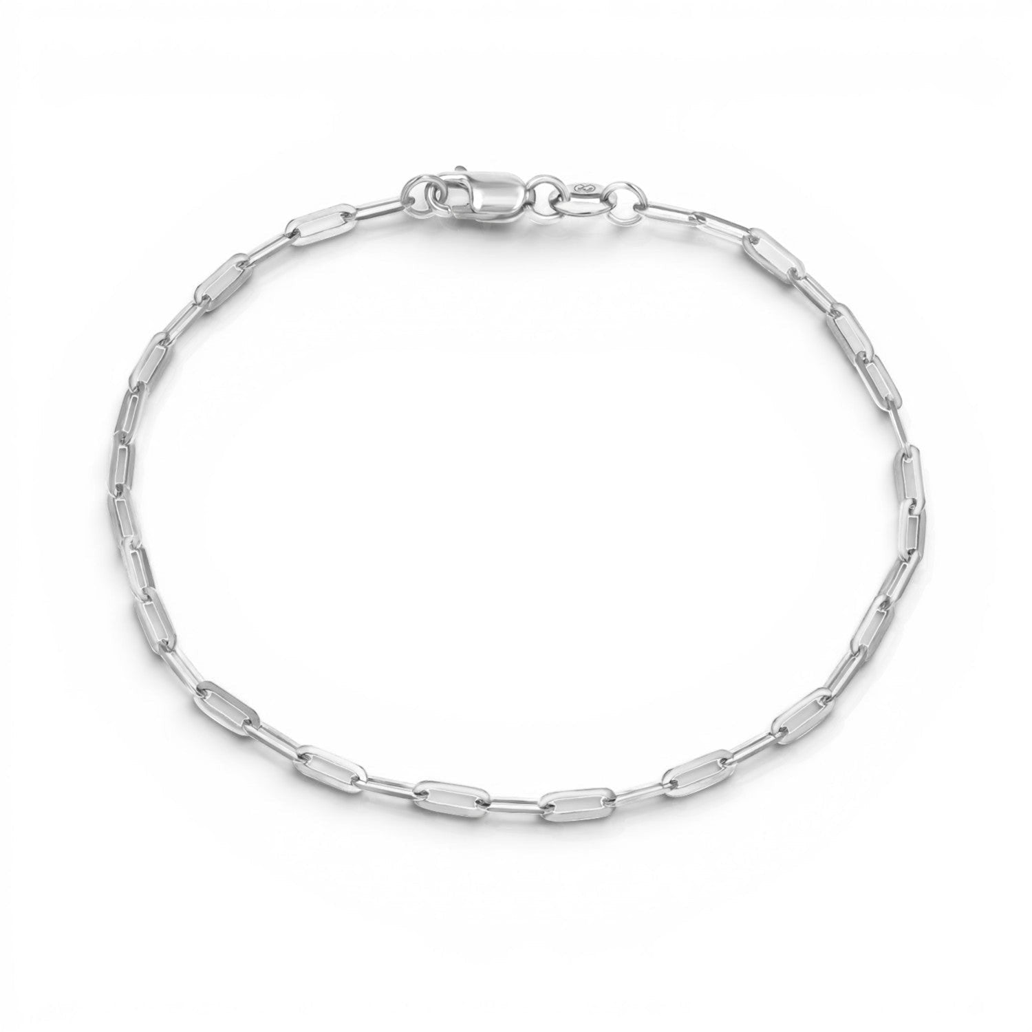 14K Diamond Cut Oval Link Bracelet - Lotus Diamond
