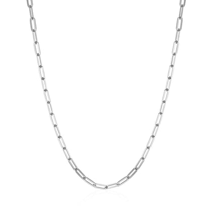 14K Diamond Cut Oval Link Chain Necklace - Lotus Diamond