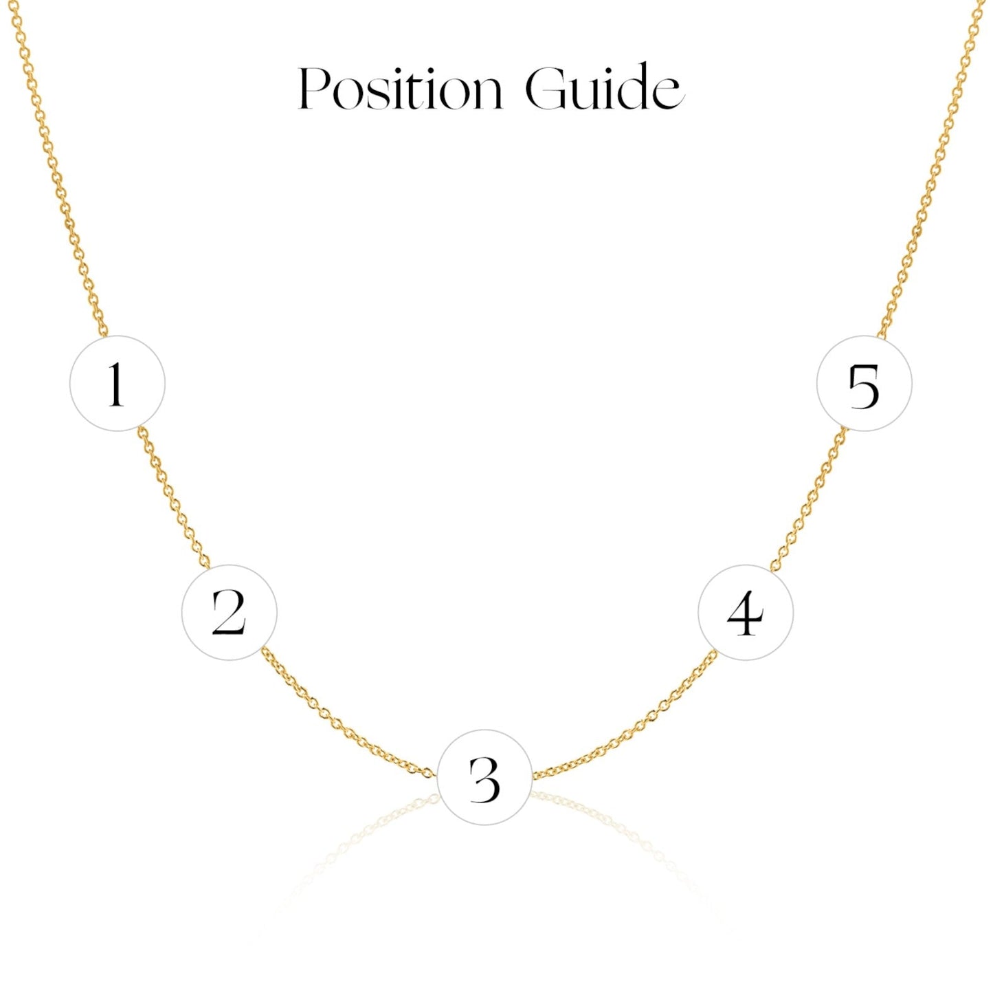 14K Gold Diamond Multi Initial Necklace Personalized Diamond Letter Necklace - Lotus Diamond