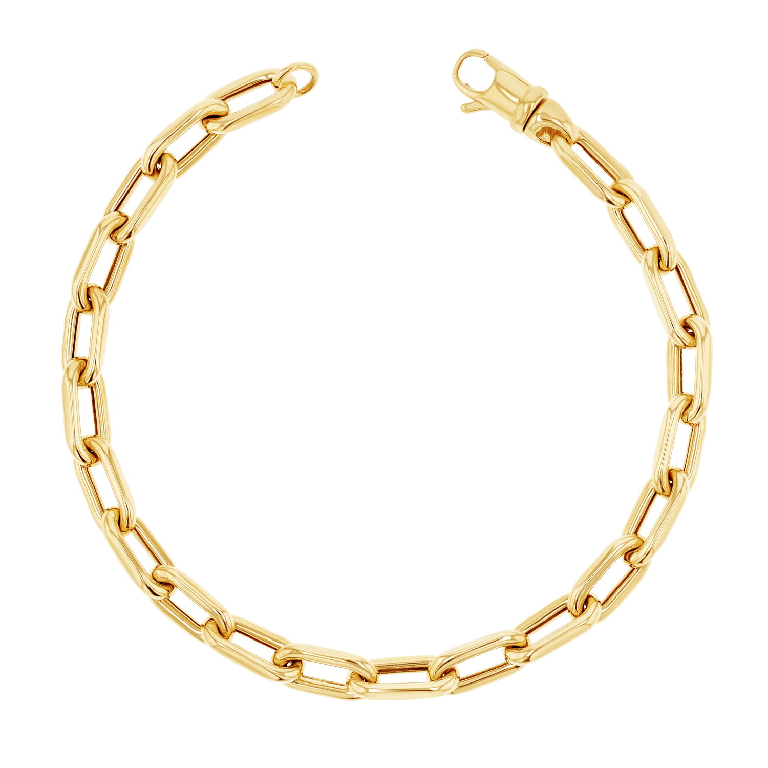 14K Grand Beverly Chain Bracelet - Lotus Diamond