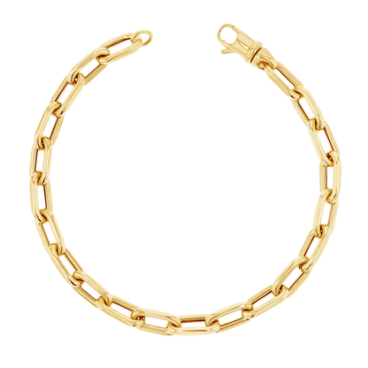 14K Grand Beverly Chain Bracelet - Lotus Diamond