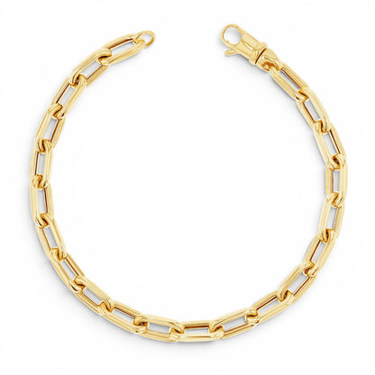 14K Grand Beverly Chain Bracelet - Lotus Diamond
