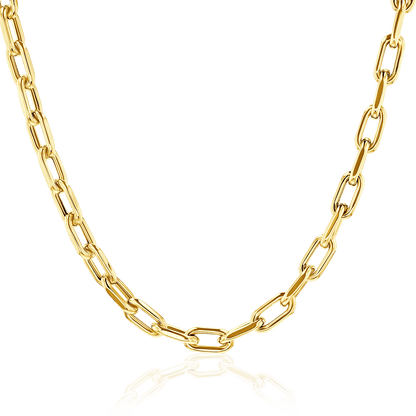14K Grand Beverly Chain Necklace - Lotus Diamond