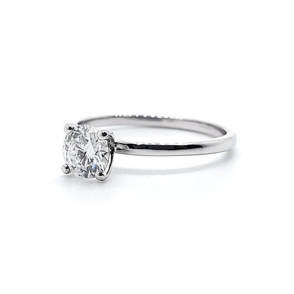 18K 4-Prongs Setting Lotus Diamond