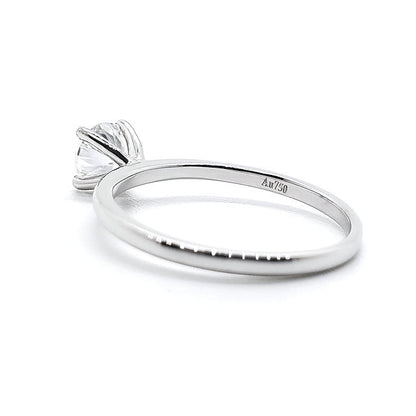 18K 4-Prongs Setting Lotus Diamond