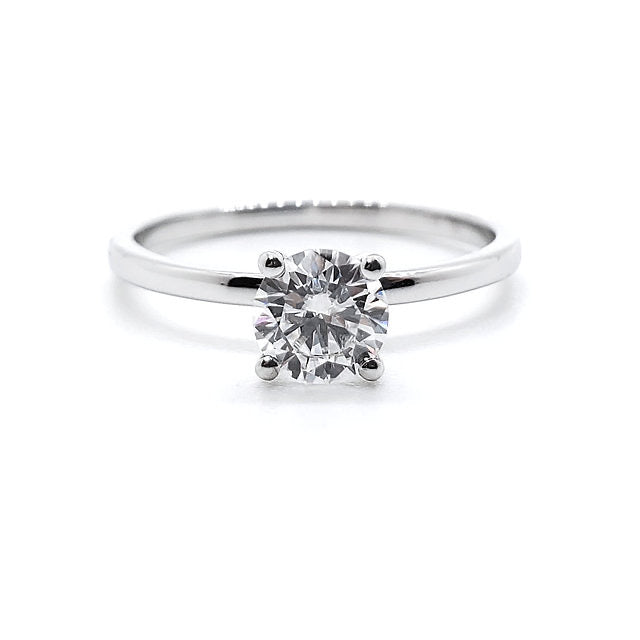 18K 4-Prongs Setting Lotus Diamond