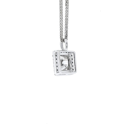 18K diamond pendants - Lotus Diamond