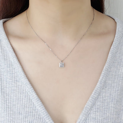 18K diamond pendants - Lotus Diamond