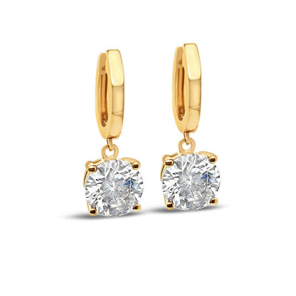 18K earrings setting - Lotus Diamond