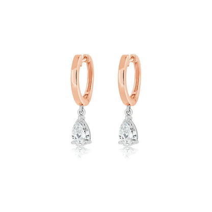 18K earrings setting - Lotus Diamond