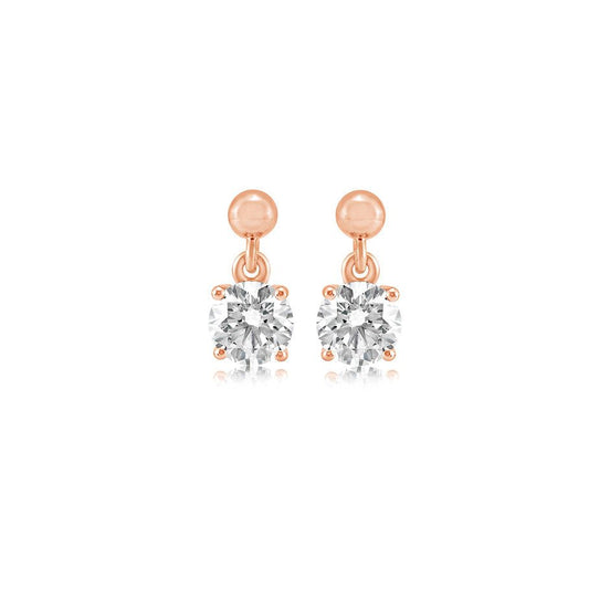 18K earrings setting - Lotus Diamond