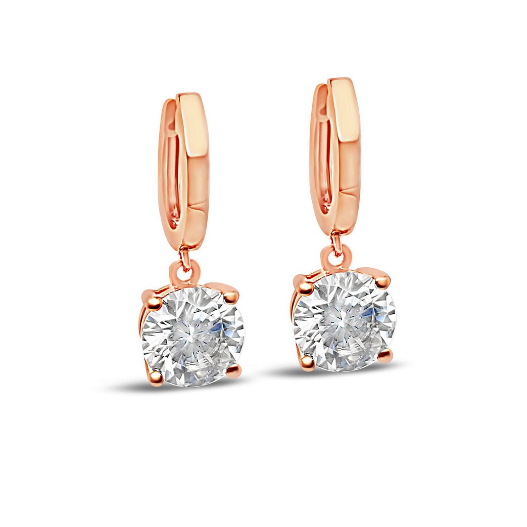 18K earrings setting - Lotus Diamond