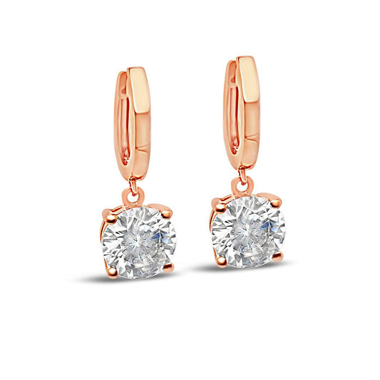 18K earrings setting - Lotus Diamond
