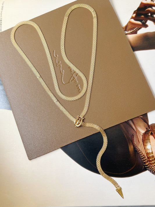 18k gold Fashion necklace - Style A - Lotus Diamond