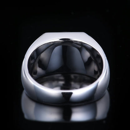 18k gold unburned ruby ring for men - Lotus Diamond