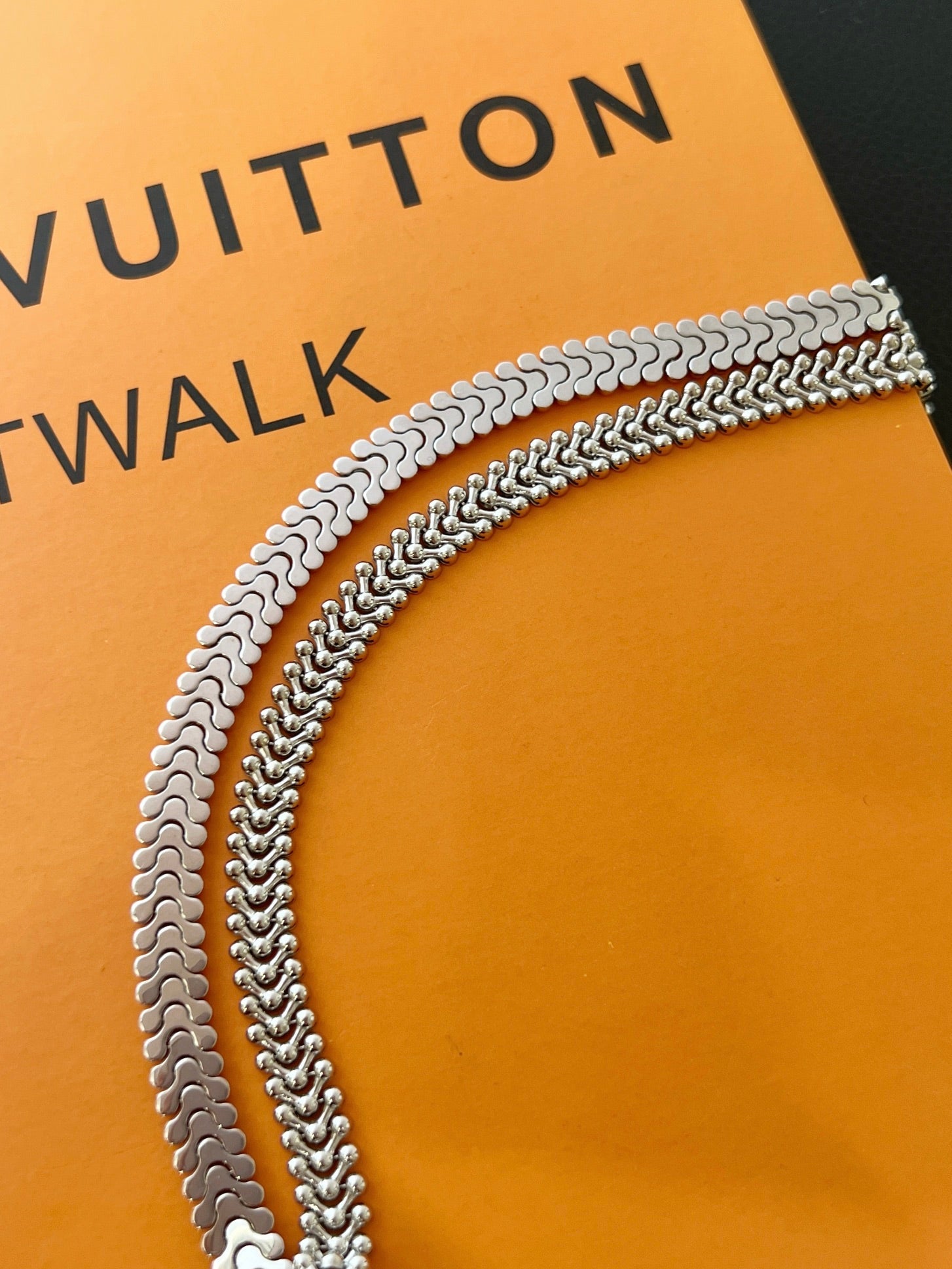 18k gold vintage choker chain - Lotus Diamond