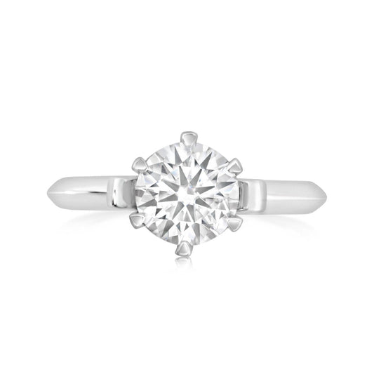 18K ring setting - Lotus Diamond