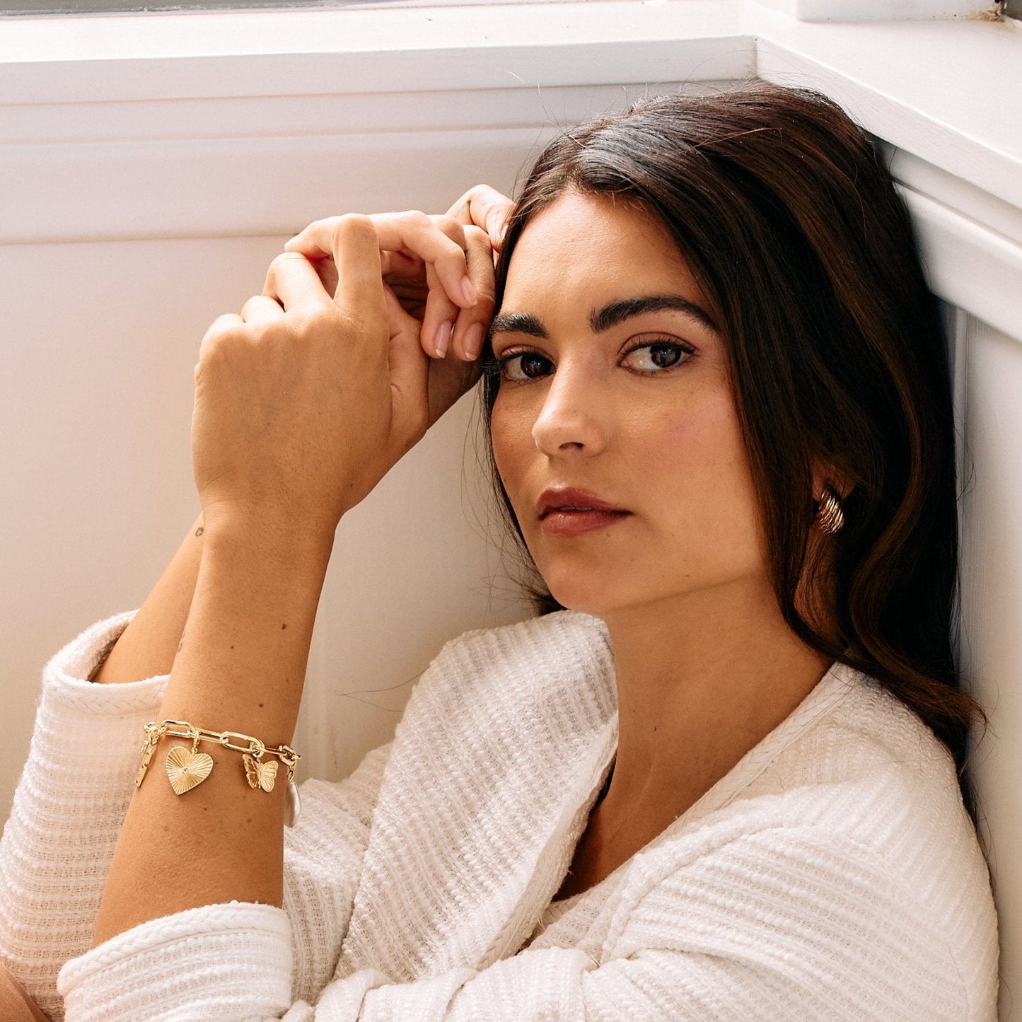 Cami Initial Charm Bracelet