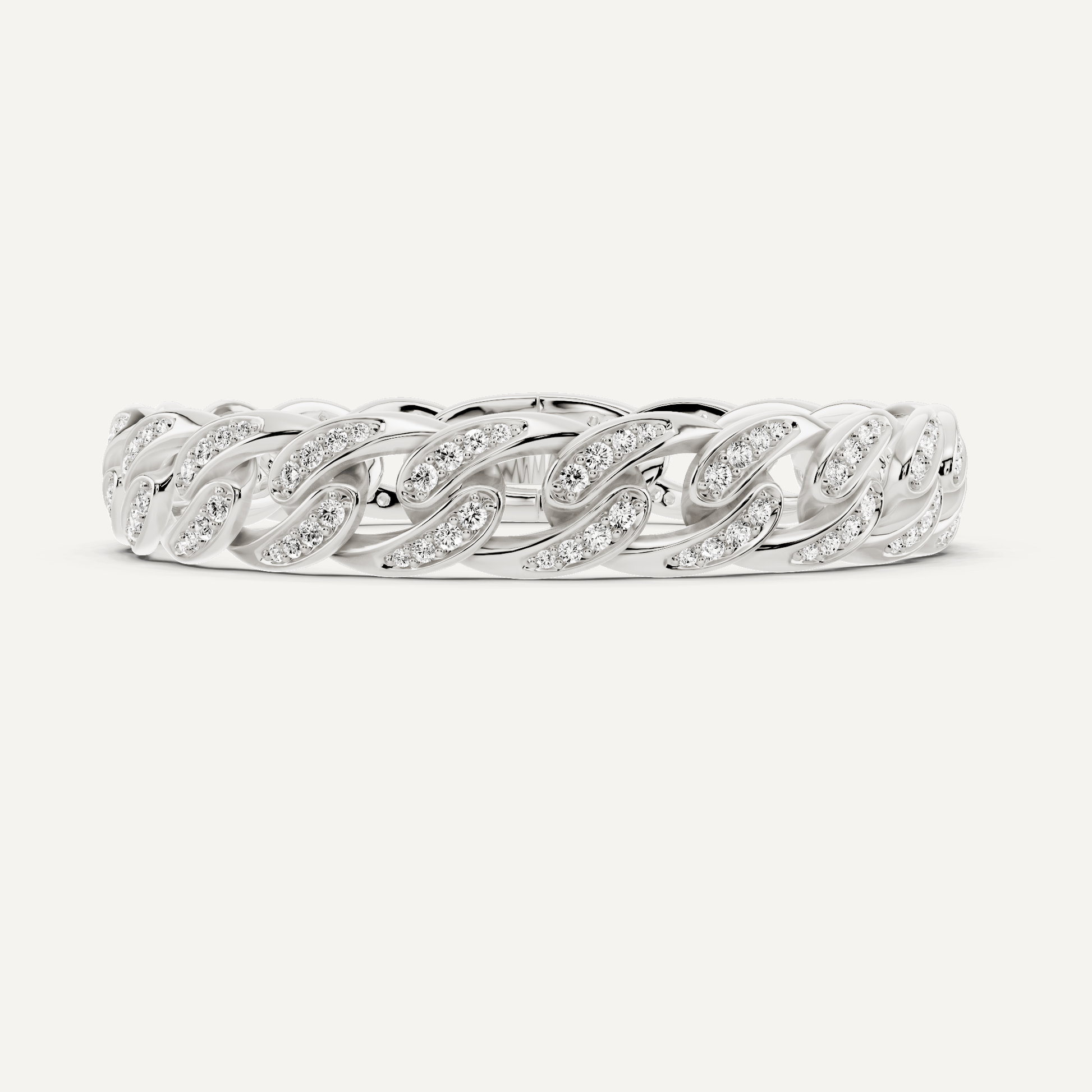 2 1/4 ctw Round Diamond Cuban Link Fashion Bracelet - Lotus Diamond