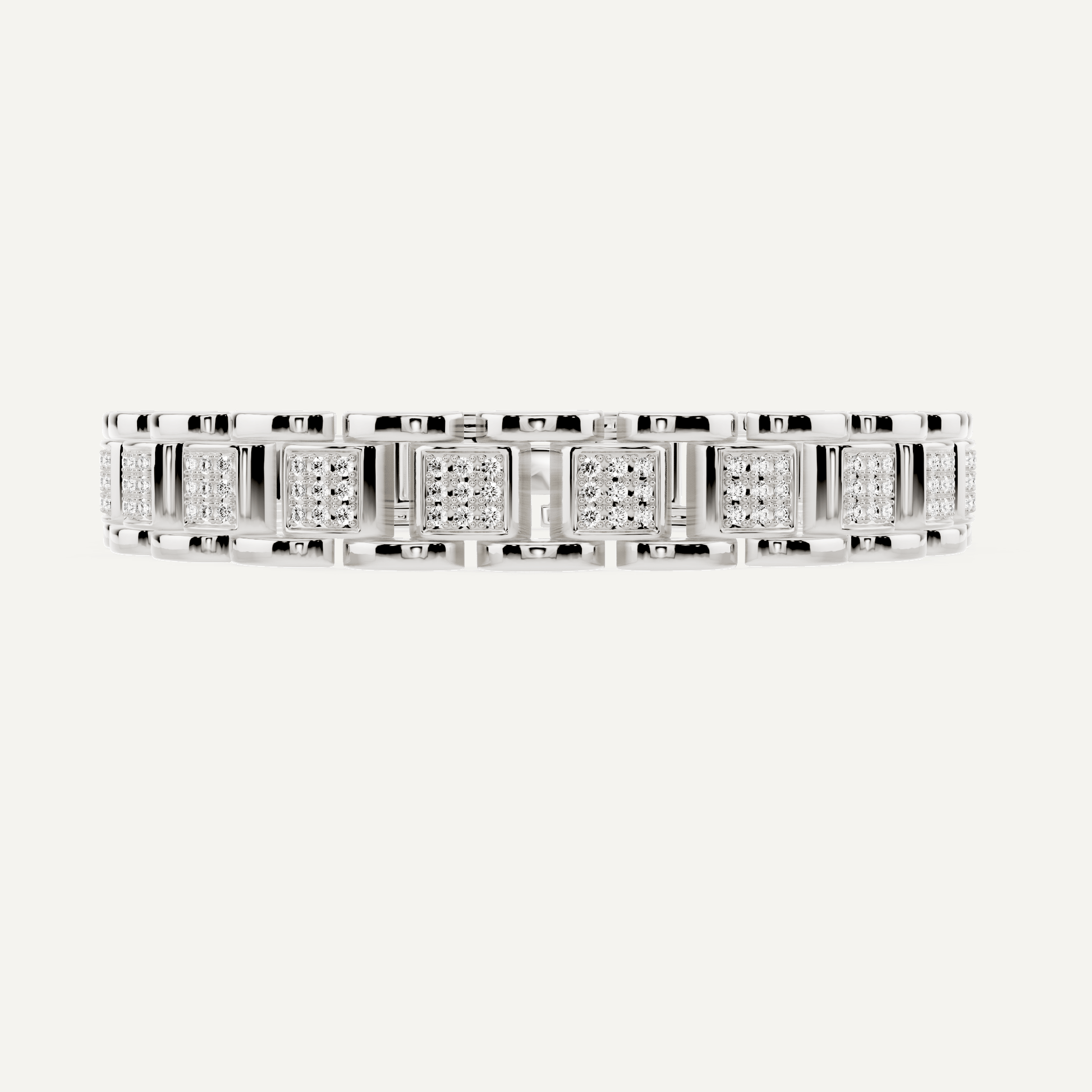 2 1/7 ctw Round Diamond Pave Fashion Bracelet - Lotus Diamond