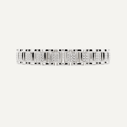 2 1/7 ctw Round Diamond Pave Fashion Bracelet - Lotus Diamond