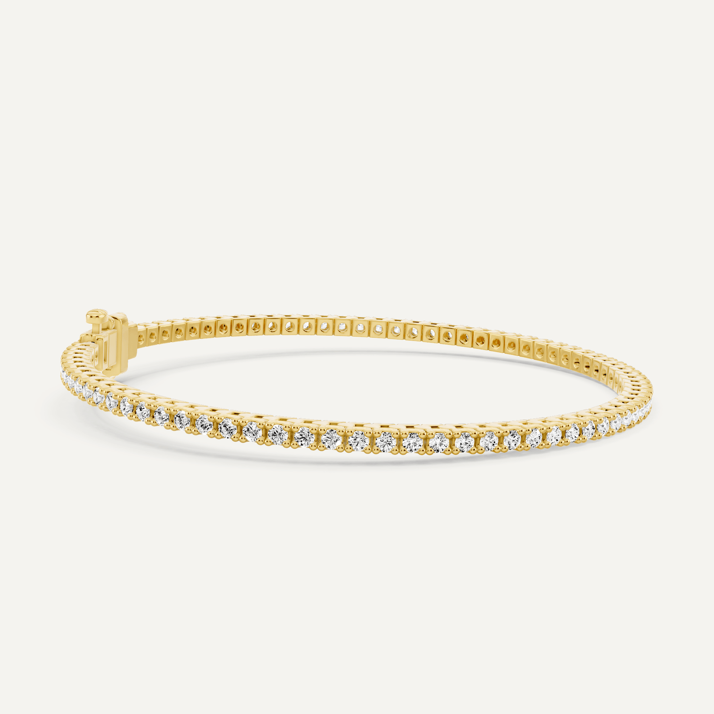 2 ctw Round Diamond Four Prong Tennis Bracelet - Lotus Diamond