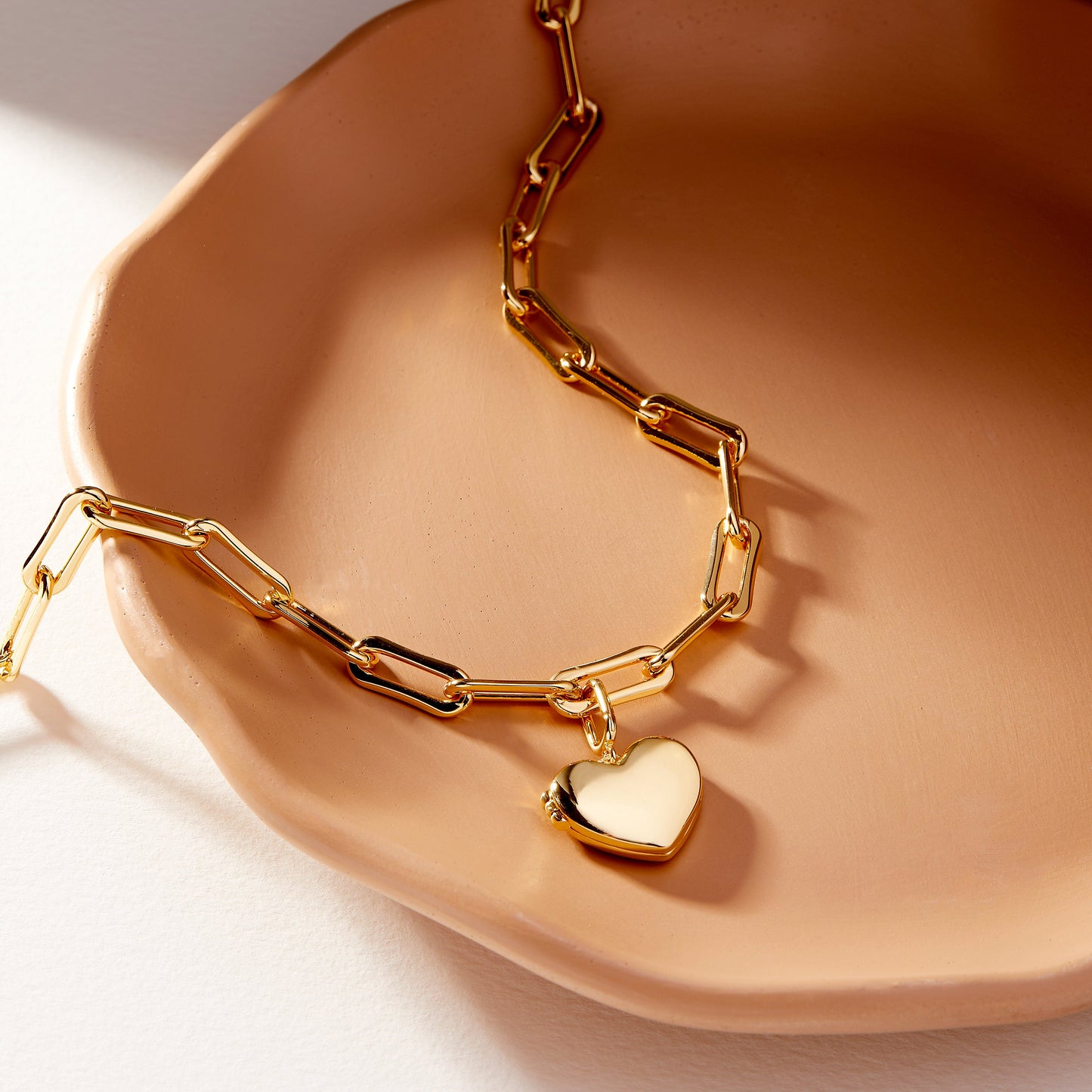 Cami Heart Locket Necklace