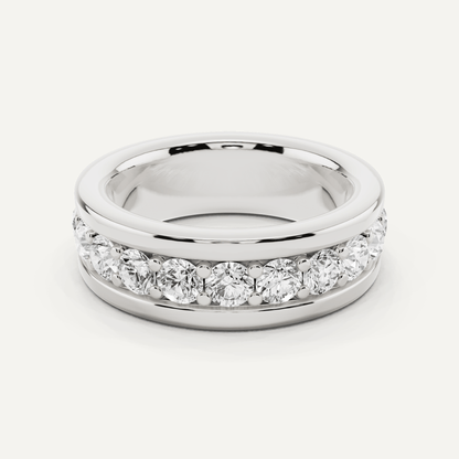 3 ctw Round Diamond Fashion Band - Lotus Diamond
