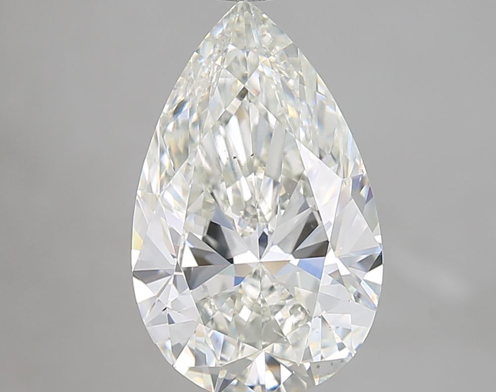 3.02ct Pear Natural Diamond (Colour F, Clarity VS2, GIA) - Lotus Diamond