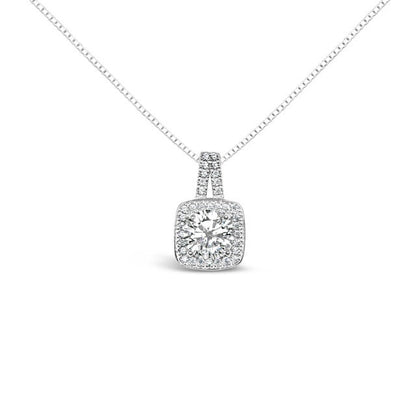 18K Diamond  Pendant