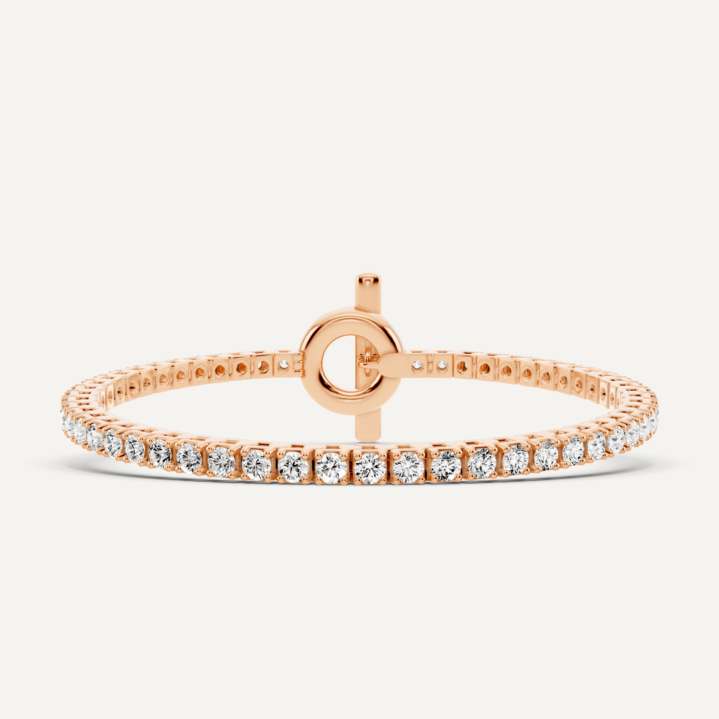 4 1/2 ctw Round Diamond Fashion Bracelet - Lotus Diamond