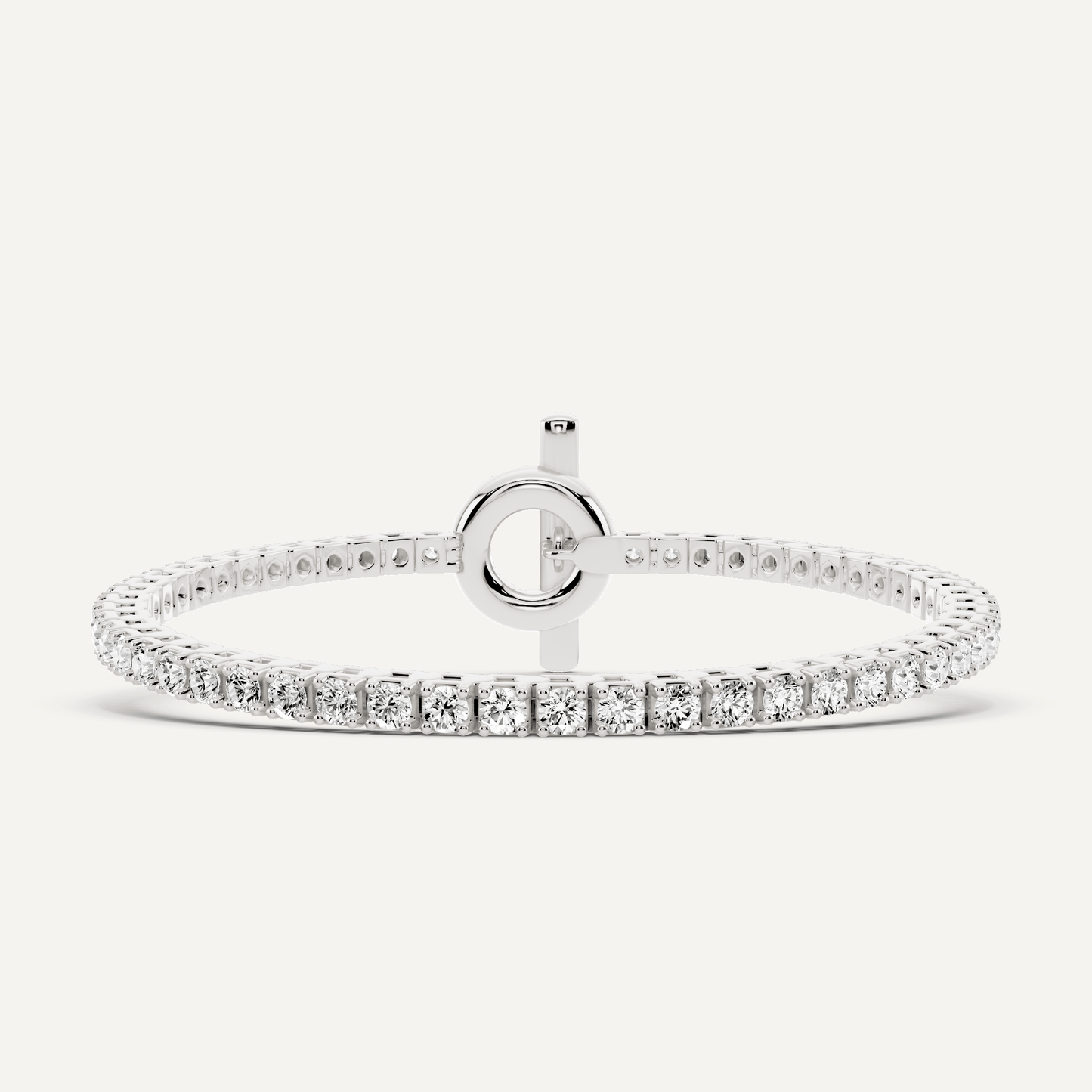 4 1/2 ctw Round Diamond Fashion Bracelet - Lotus Diamond