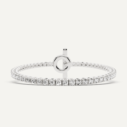 4 1/2 ctw Round Diamond Fashion Bracelet - Lotus Diamond