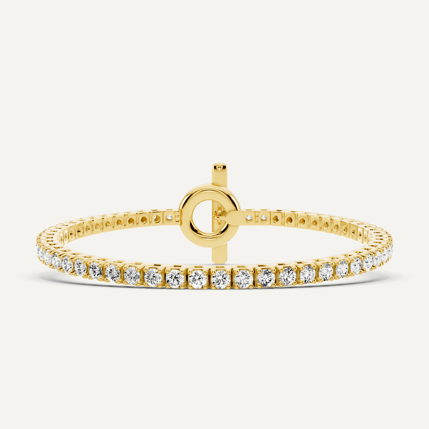 4 1/2 ctw Round Diamond Fashion Bracelet - Lotus Diamond