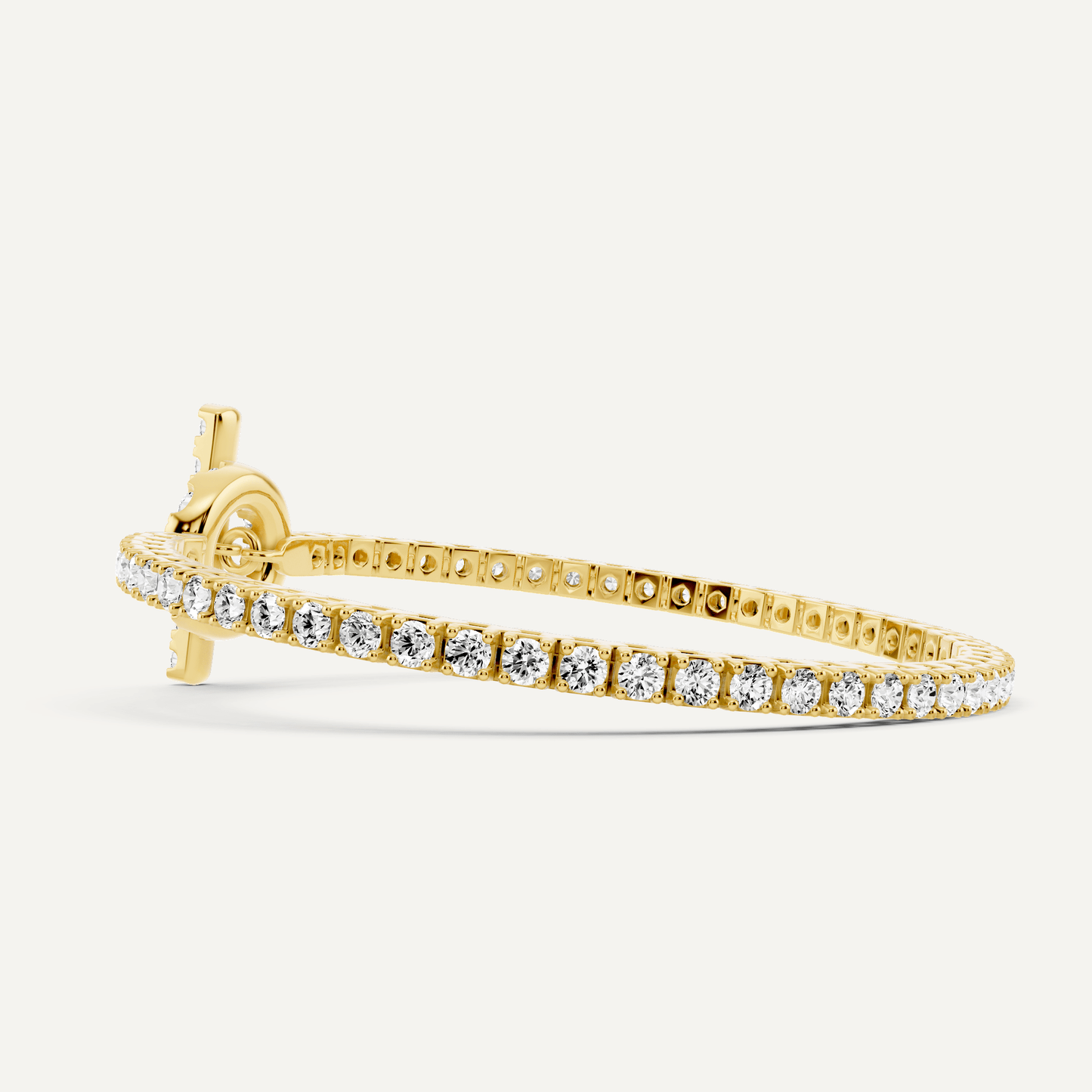 4 1/2 ctw Round Diamond Fashion Bracelet - Lotus Diamond