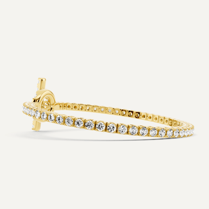 4 1/2 ctw Round Diamond Fashion Bracelet - Lotus Diamond