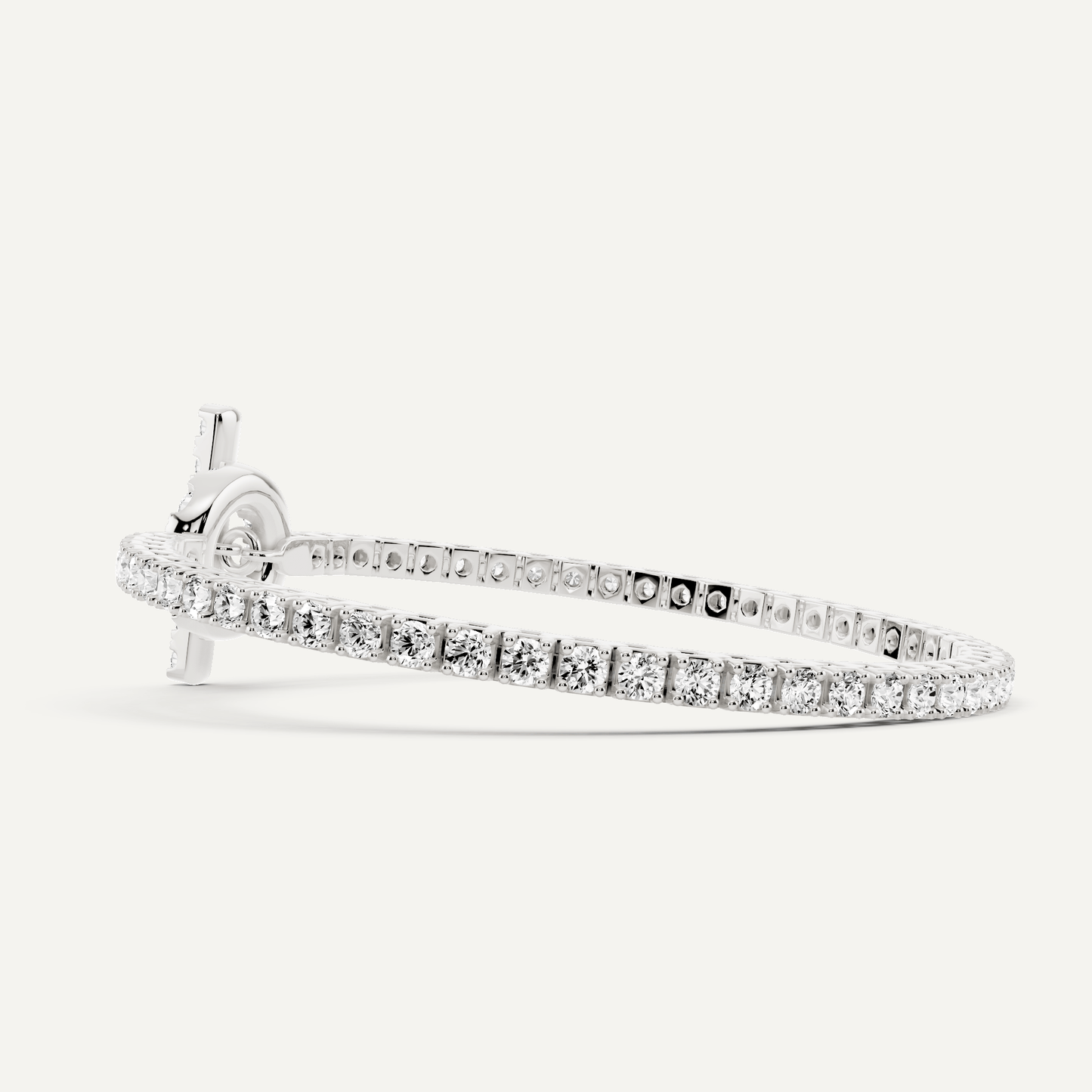 4 1/2 ctw Round Diamond Fashion Bracelet - Lotus Diamond