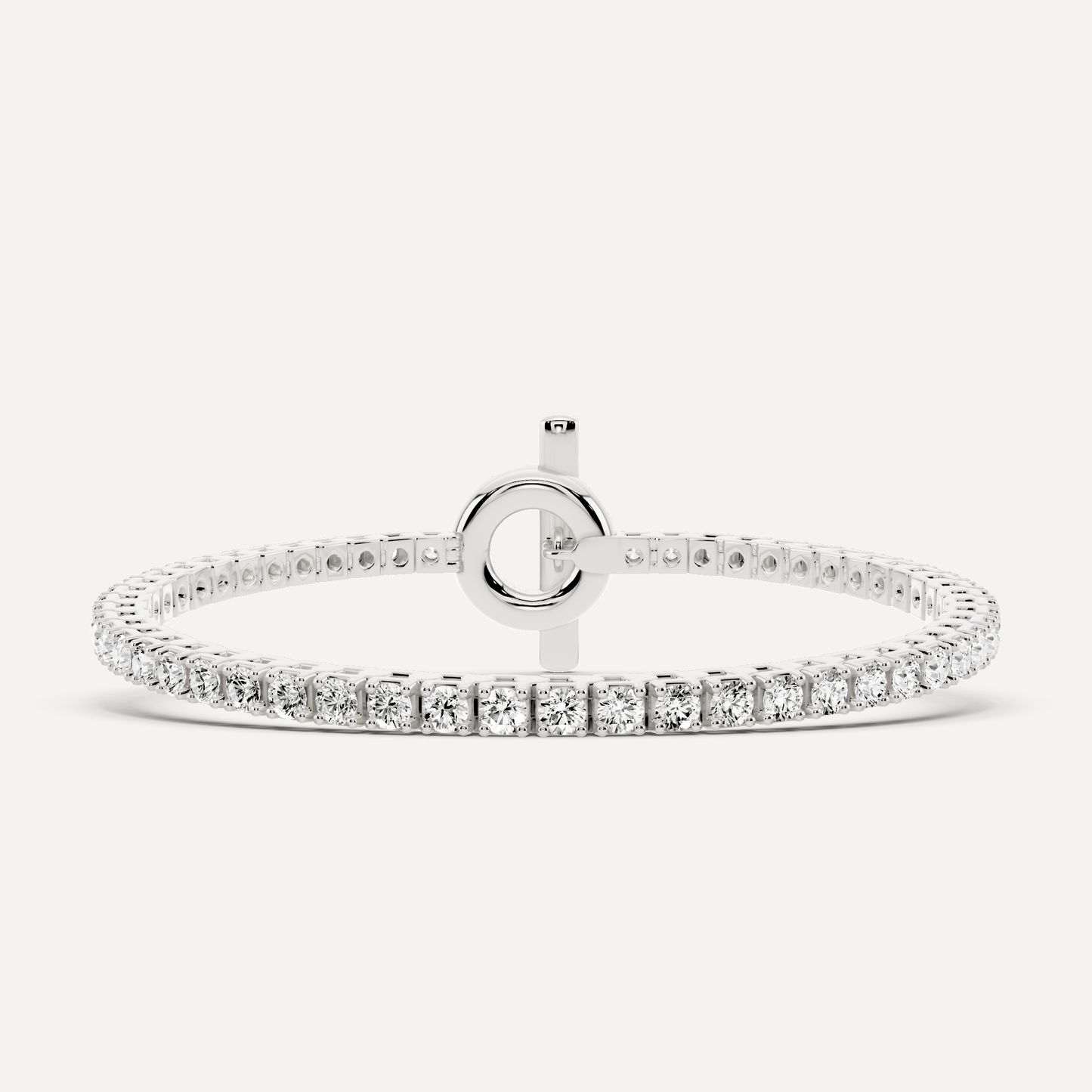 4 1/2 ctw Round Diamond Fashion Bracelet - Lotus Diamond