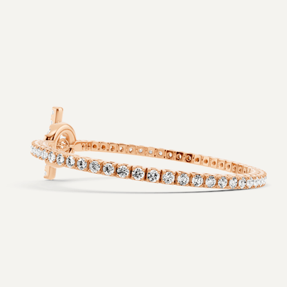4 1/2 ctw Round Diamond Fashion Bracelet - Lotus Diamond