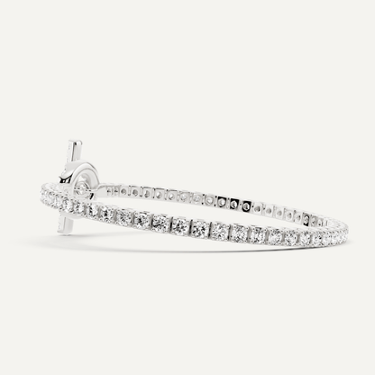 4 1/2 ctw Round Diamond Fashion Bracelet - Lotus Diamond