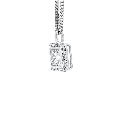 18K diamond  pendants