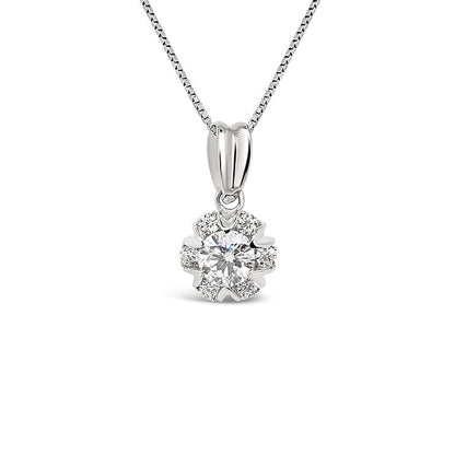 18K Diamond  Pendant