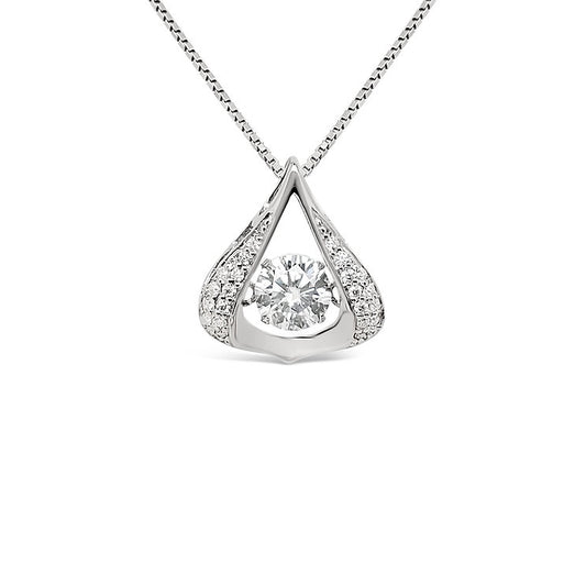 18K Diamond Pendant