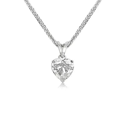 Heart-shaped diamond Pendant