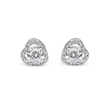 Diamond 18K earrings setting