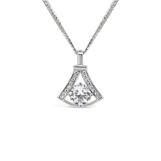 Christmas Bell Necklace 18K Diamond  Pendant