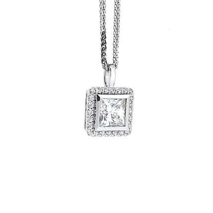 18K diamond  pendants