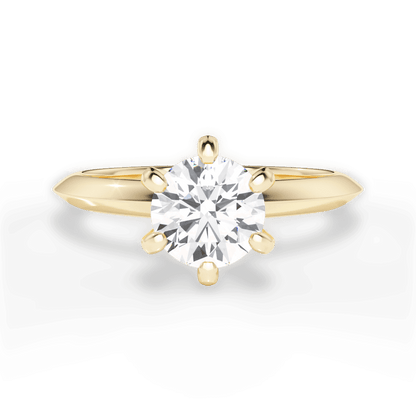 The Bella Solitaire Engagement Ring