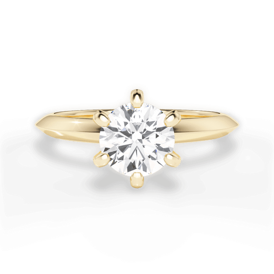 The Bella Solitaire Engagement Ring